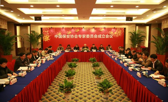 中国保安协会专家委员会成立